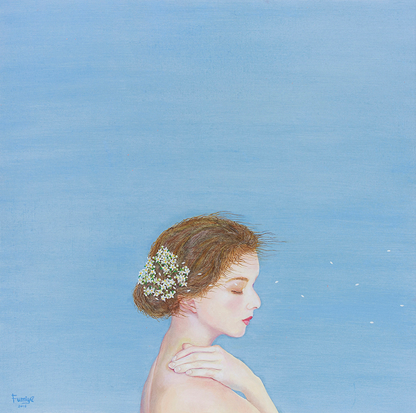 Fumiya Fujii / 藤井フミヤ 春風に吹かれて 2016 Oil on canvas