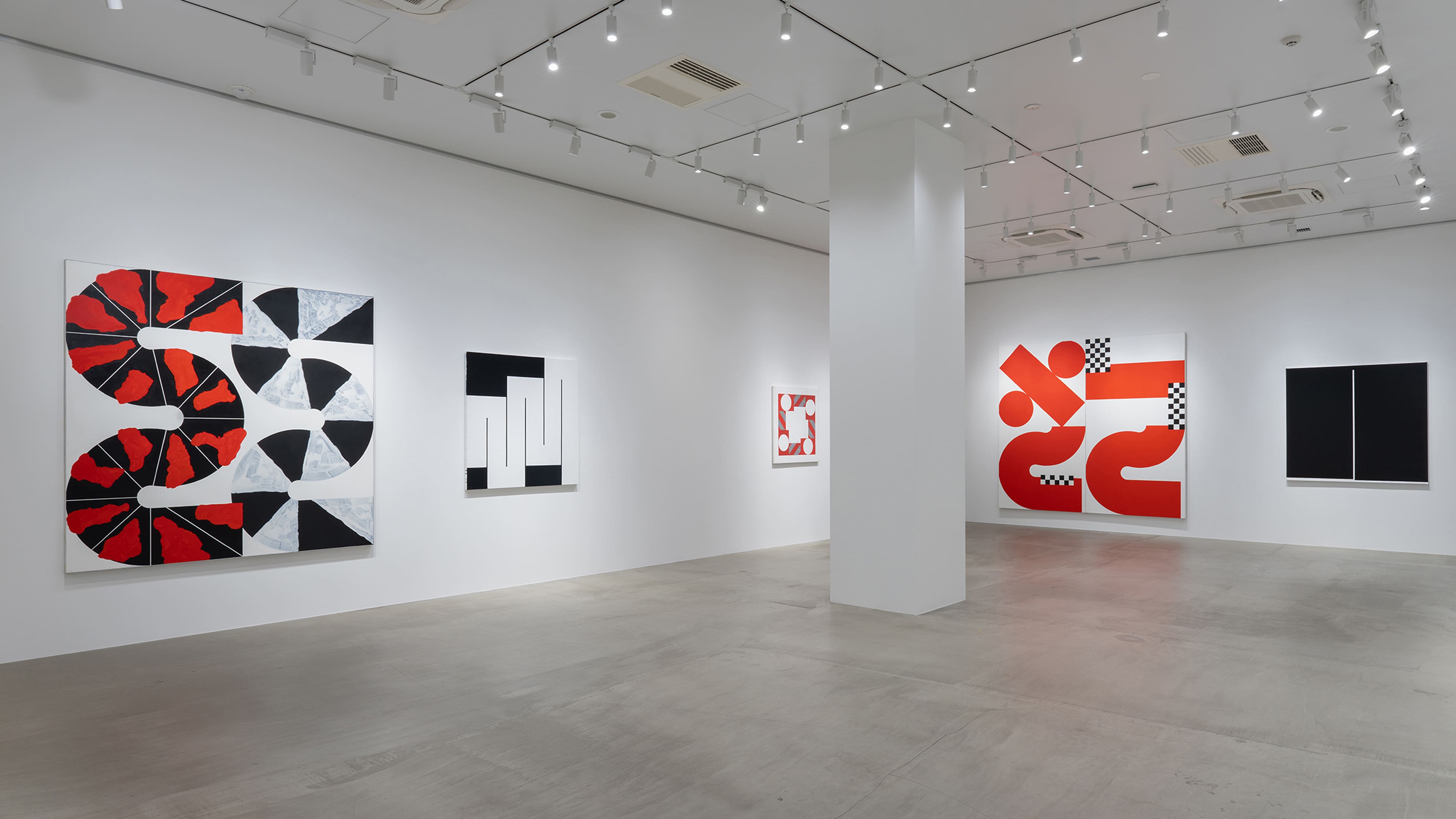 galerie frank elbaz. 断続する線：ユリエ・クニファーと菅井汲<br>Photo by Yuma Nishimura